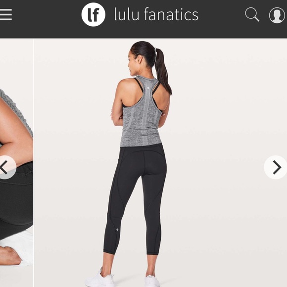 Lululemon Leggings Time to Sweat Black Leggings - Picture 5 of 9